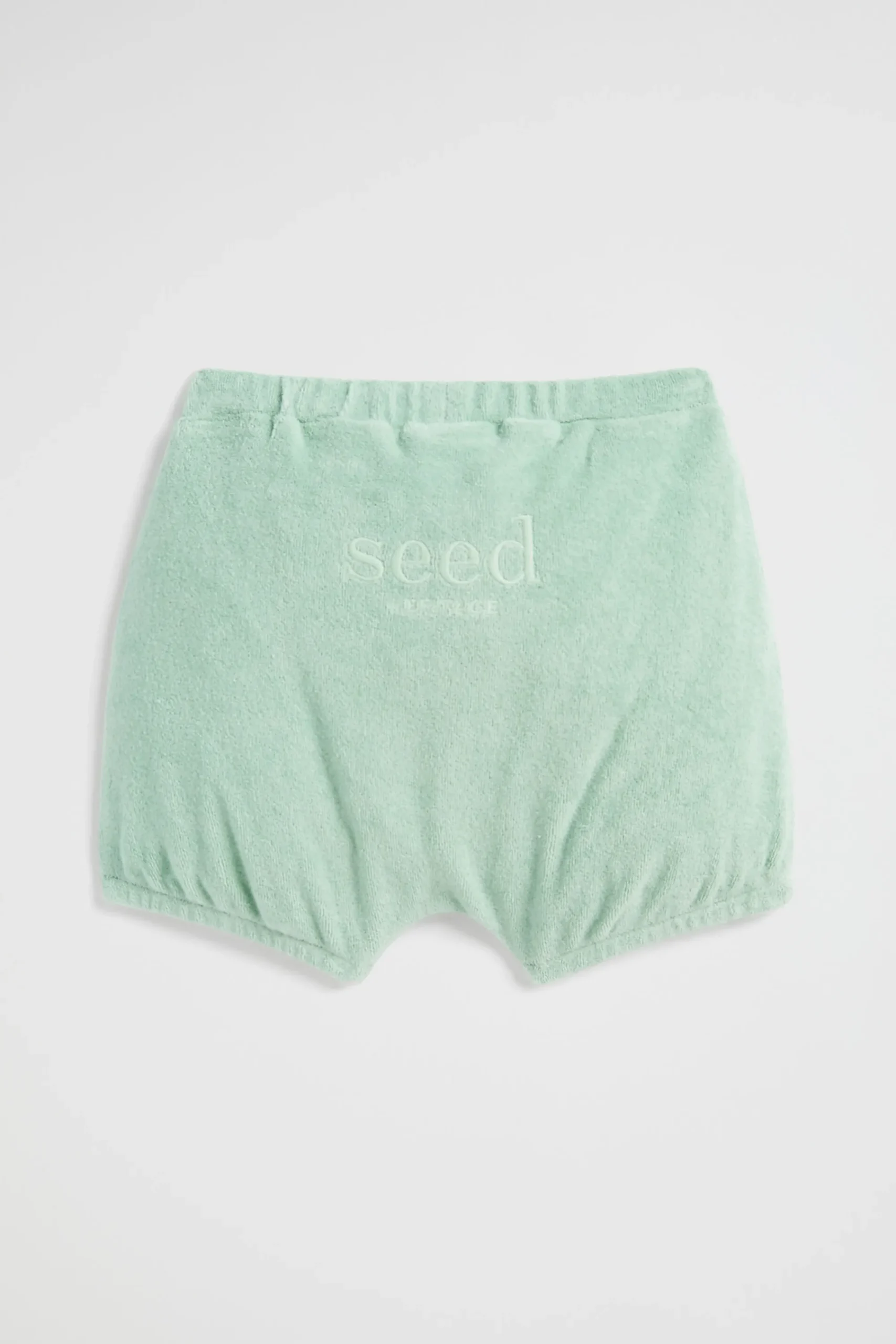 Newborn Seed Heritage Leggings & Pants-Terry Logo Bloomer
