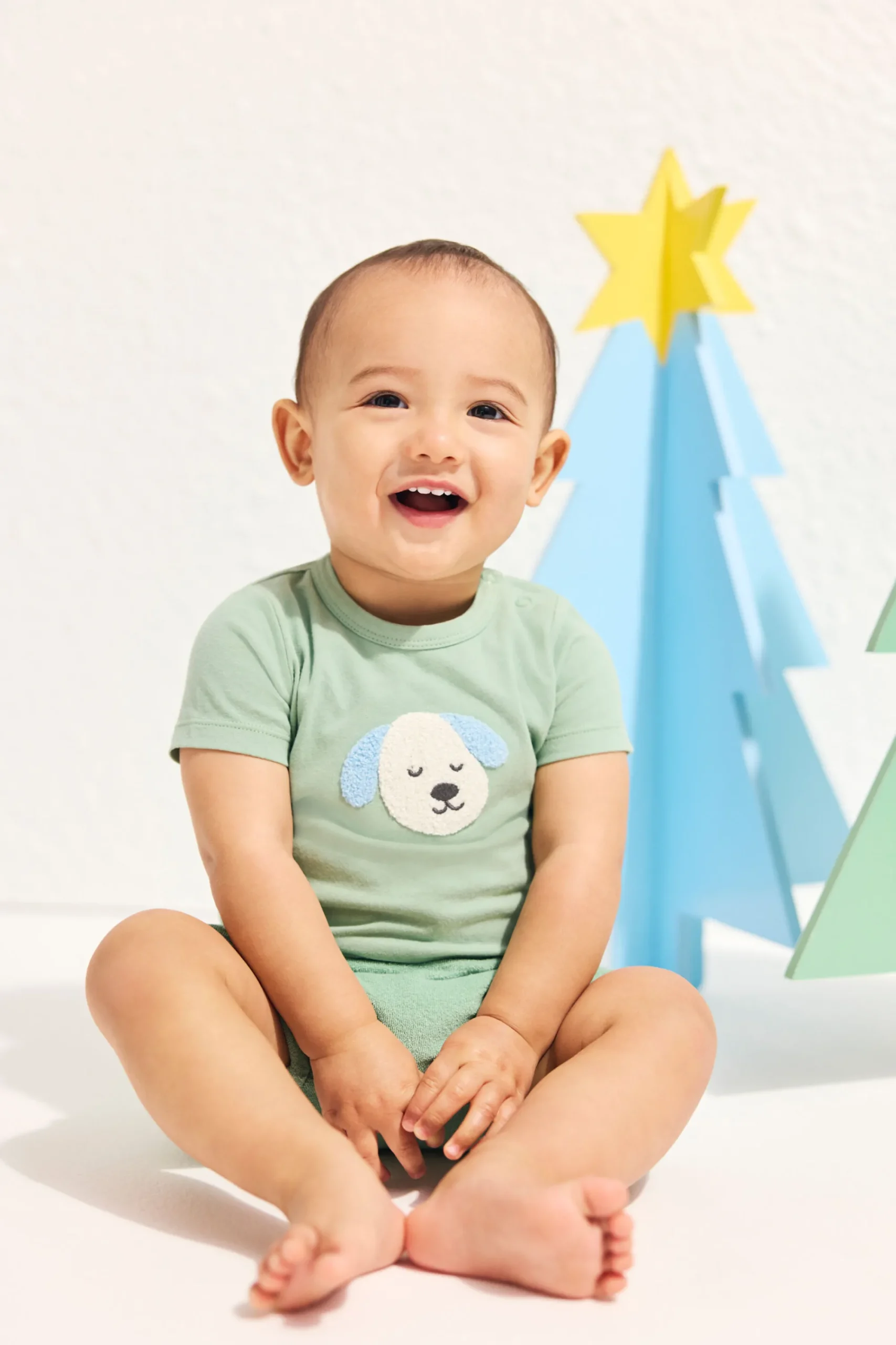 Newborn Seed Heritage Leggings & Pants-Terry Logo Bloomer