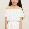 Girl Seed Heritage T-Shirts & Tops-Terry Towel Top