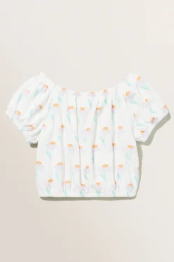 Girl Seed Heritage T-Shirts & Tops-Terry Towel Top
