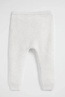 Newborn Seed Heritage Knitwear & Sweaters-Textured Knit Legging