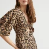 Woman Seed Heritage Dresses-Tie Front Dress