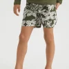 Boy Seed Heritage Swimwear-Tropical Flower Boardshort
