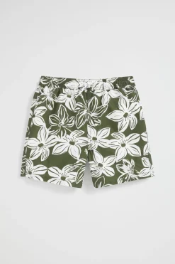 Boy Seed Heritage Swimwear-Tropical Flower Boardshort