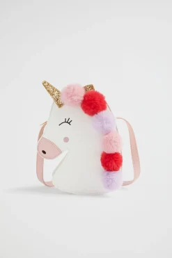 Girl Seed Heritage Bags-Unicorn Pom Pom Bag