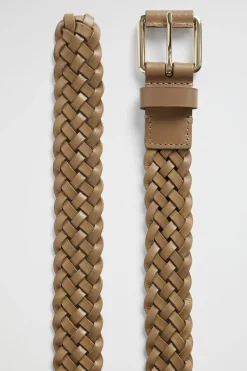 Woman Seed Heritage Belts-Vanessa Woven Leather Belt