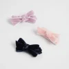 Girl Seed Heritage Hair Accessories-Velvet Bow Duck Clips