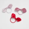 Girl Seed Heritage Hair Accessories-Velvet Bow Elastic Pack