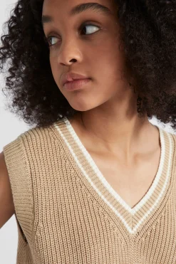 Teen Girl Seed Heritage Jackets & Vests-V-Neck Vest