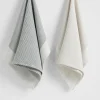 Seed Heritage Kitchen & Dining-Waffle Teatowel Set Of Two