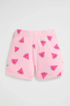 Baby Girl Seed Heritage Pants-Watermelon Bike Short
