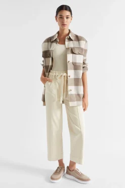 Woman Seed Heritage Jackets & Vests-Wool Blend Shacket