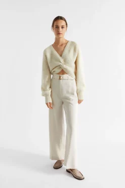 Woman Seed Heritage Knitwear & Sweaters-Wool Blend Twist Knit