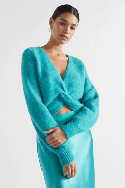 Woman Seed Heritage Knitwear & Sweaters-Wool Blend Twist Knit