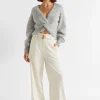 Woman Seed Heritage Knitwear & Sweaters-Wool Blend Twist Knit