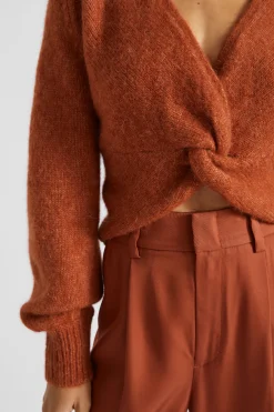 Woman Seed Heritage Knitwear & Sweaters-Wool Blend Twist Knit