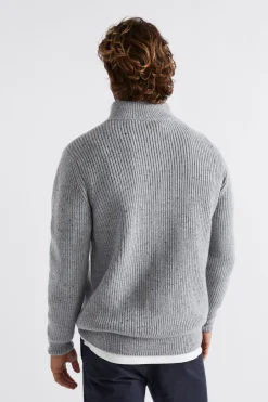 Man Seed Heritage T-Shirts & Sweaters-Zip Knit Sweater