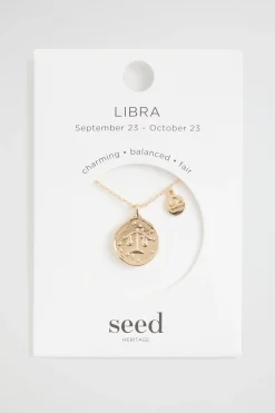 Woman Seed Heritage Jewellery-Zodiac Necklace