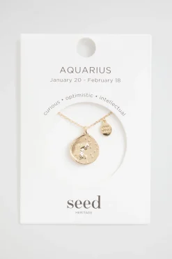 Woman Seed Heritage Jewellery-Zodiac Necklace