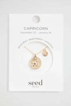 Woman Seed Heritage Jewellery-Zodiac Necklace
